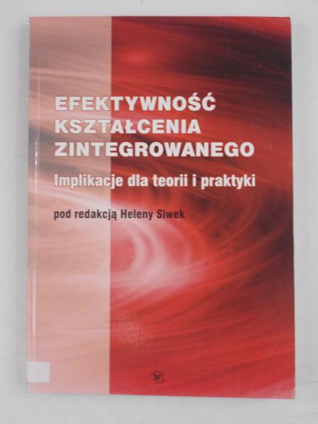 Efektywność kształtowania zintegrowanego
