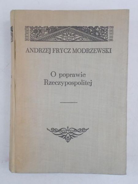 Frycz Modrzewski Andrzej - O poprawie Rzeczypospolitej