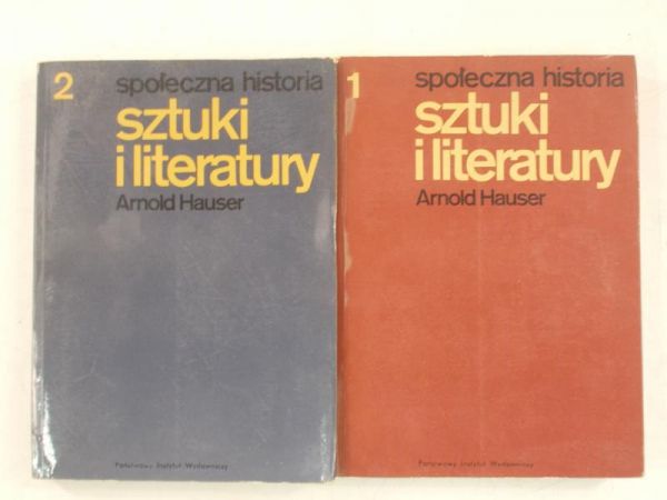 Społeczna historia sztuki i literatury, tom I - II