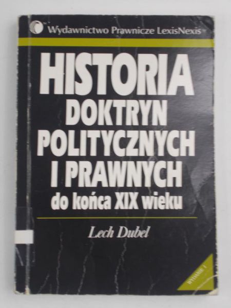 Historia doktryn politycznych i prawnych do końca XIX wieku