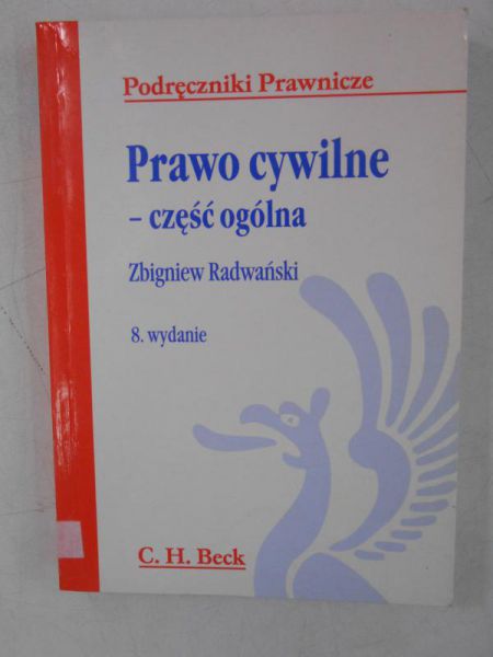 Prawo cywilne. Część ogólna