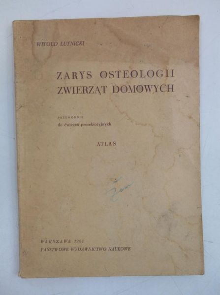 Zarys osteologii zwierząt domowych