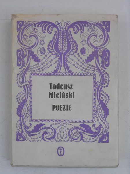 Miciński Tadeusz - Poezje