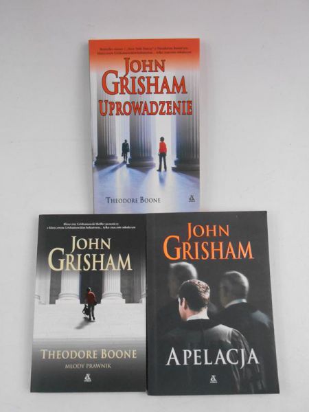 Grisham John - Uprowadzenie / Theodore Boone. Młody prawnik / Apelacja