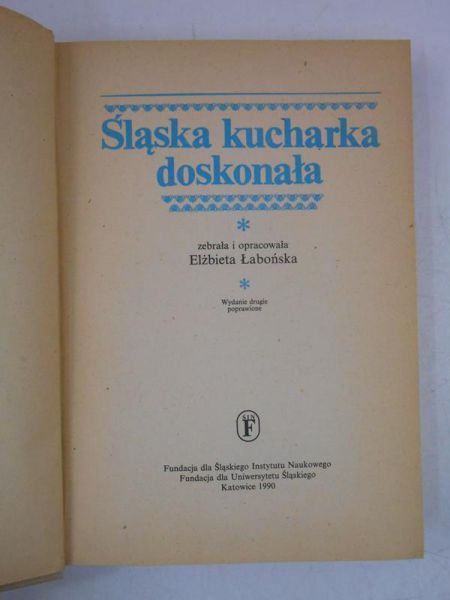 Śląska kucharka doskonała
