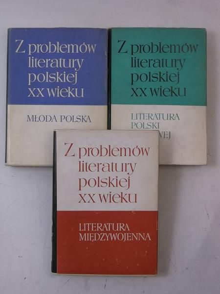 Z problemów literatury polskiej XX wieku, Tom I-III