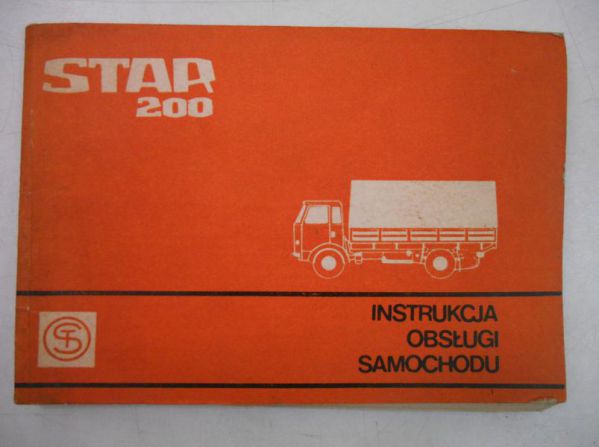Star 200. Instrukcja obsługi samochodu
