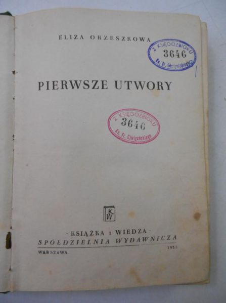 Pierwsze utwory