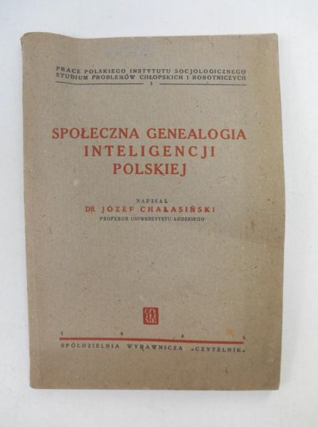 Społeczna genealogia inteligencji polskiej, 1946 r.