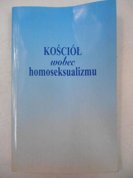 Kościół wobec homoseksualizmu