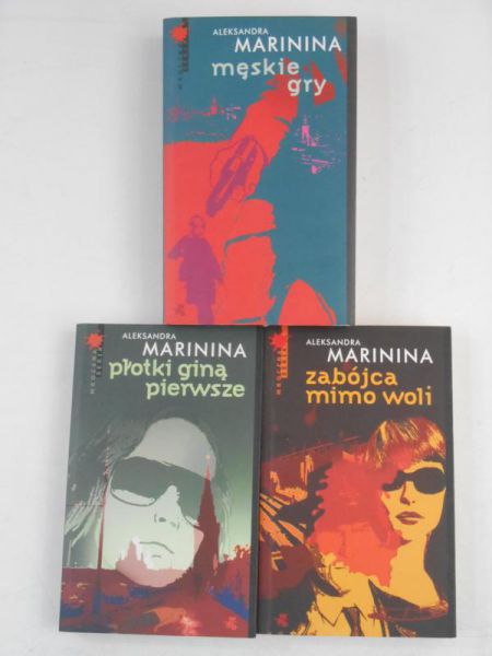 Marinina Aleksander - Zabójca mimo woli / Męskie gry / Płotki giną pierwsze