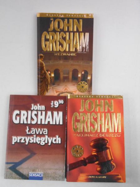 Grisham John - Zaklinacz deszczu / Wezwanie / Ława przysięgłych