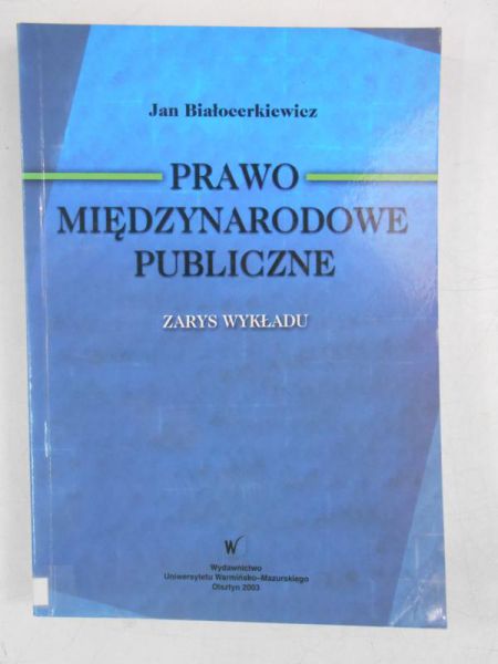Prawo międzynarodowe publiczne
