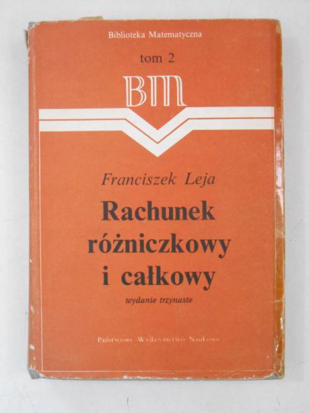 Rachunek różniczkowy i całkowy
