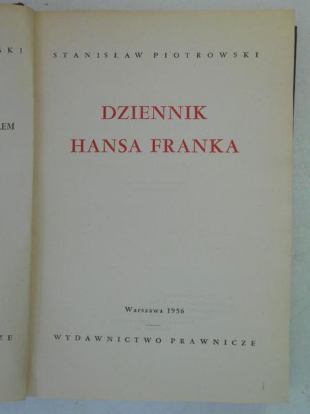 Dziennik Hansa Franka