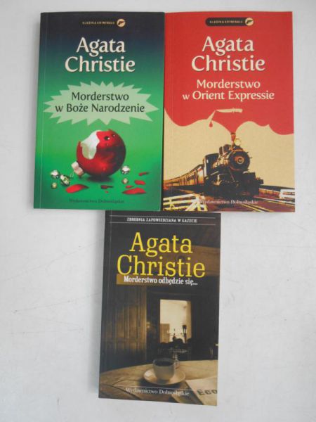 Christie Agata - Morderstwo w Orient Expressie / Morderstwo w Boże Narodzenie / Morderstwo odbędzie się