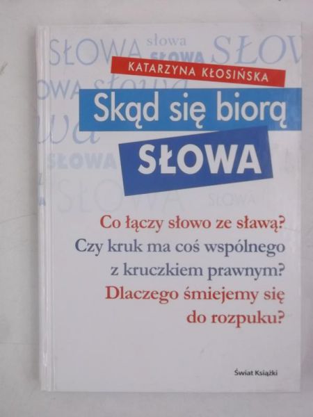 Skąd się biorą słowa