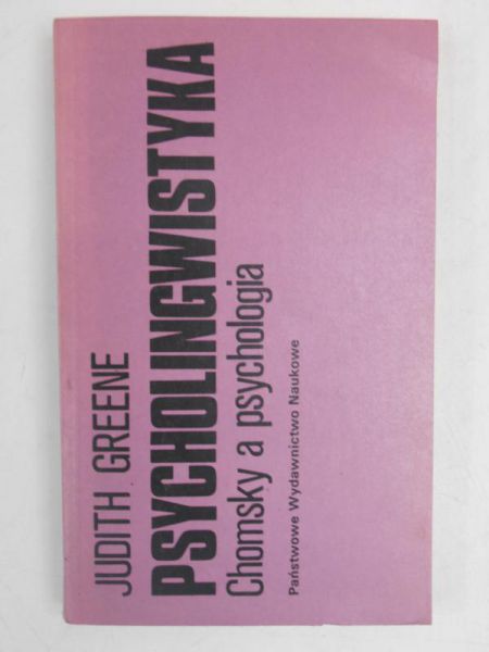 Greene Judith - Psycholingwistyka