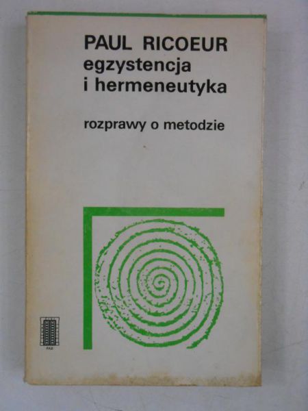 Egzystencja i hermeneutyka
