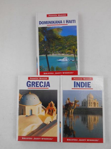 Podróże marzeń: Grecja, Dominikana i Haiti, Indie