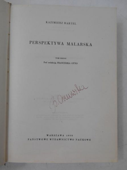 Bartel Kazimierz - Perspektywa malarska, Tom II