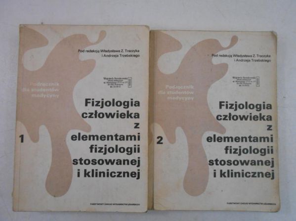 Fizjologia człowieka z elementami fizjologi stosowanej i klasycznej, 2 tomy