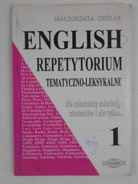 English. Repetytorium tematyczno-leksykalne