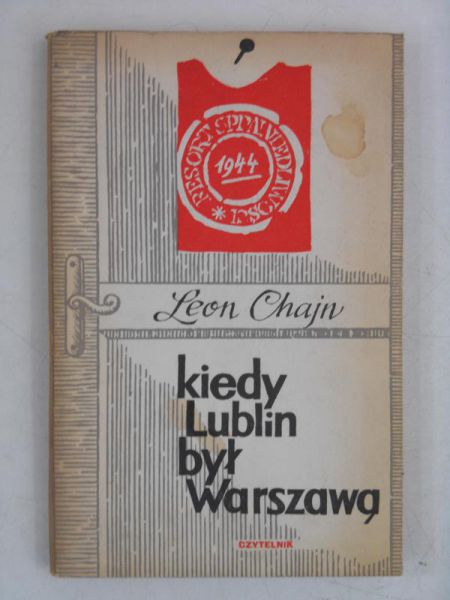 Chajn  - Kiedy Lublin był Warszawą