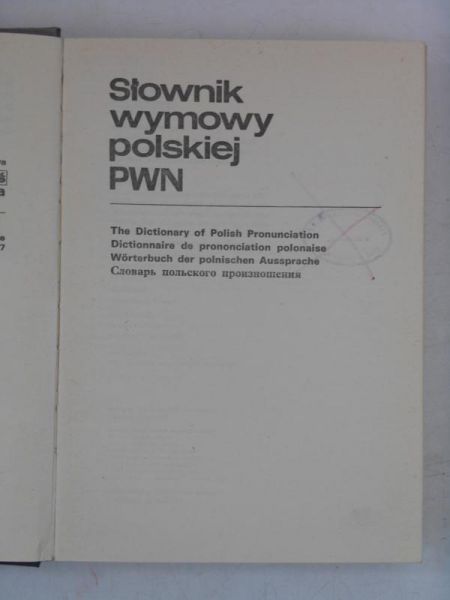 Karaś Mieczysław - Słownik wymowy polskiej