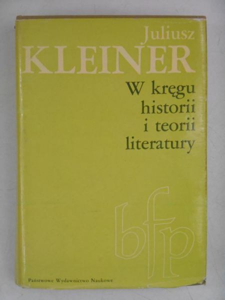 W kręgu historii i teorii literatury