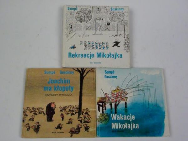Przygody Mikołajka, 3 części