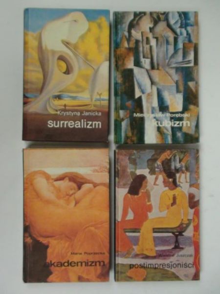 Janicka - Surrealizm/ Juszczak - Postimpresjonizm/ Poprzęcka - Akademizm/ Porębski - Kubizm