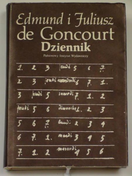 de Goncourt Edmund i Juliusz - Dziennik