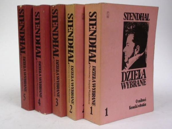 Stendhal - Dzieła wybrane, t. I-V