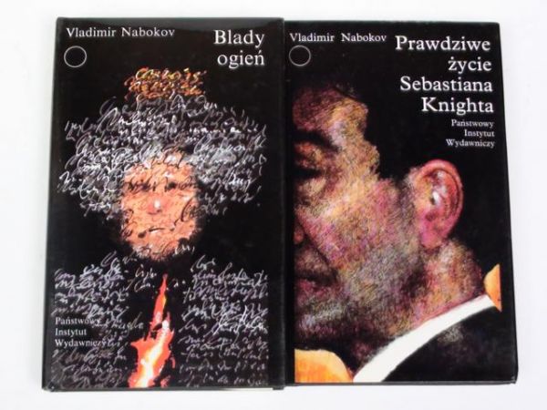 Nabokov Vladimir - Blady ogień, Prawdziwe życie Sebastiana Knighta, 2 książki
