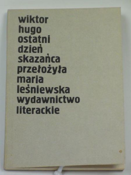 Ostatni dzień skazańca