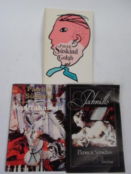Suskind  - Pachnidło, Kontrabasista, Gołąb, 3 książki