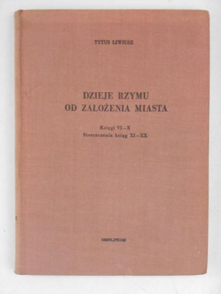 Dzieje Rzymu od założenia miasta