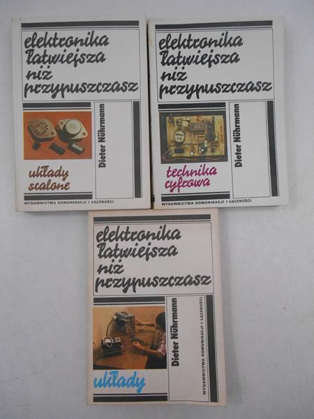 Elektronika łatwiejsza niż przypuszczasz, Zestaw 3 książek