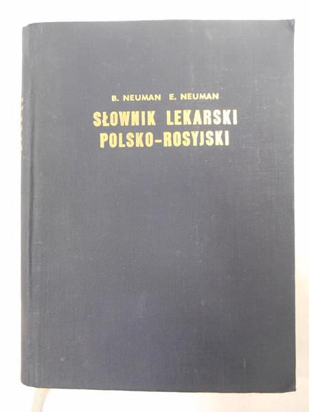 Słownik lekarski polsko-rosyjski