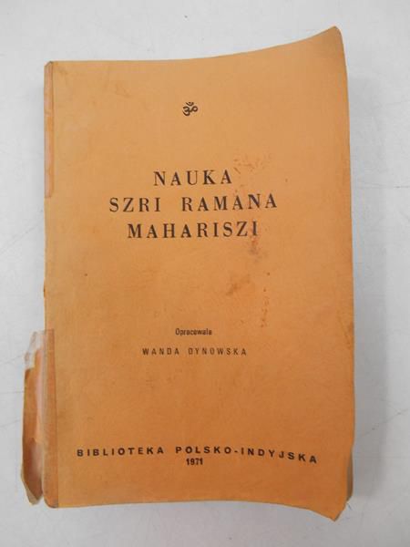 Dynowska Wanda - Nauka szri ramana mahariszi