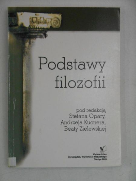 Podstawy filozofii