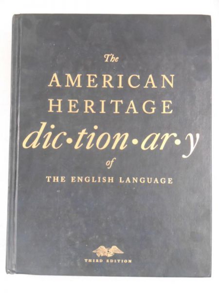 The American Heritage Dictionary of the English Language
