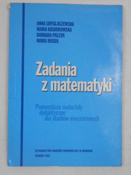 Zadania z matematyki