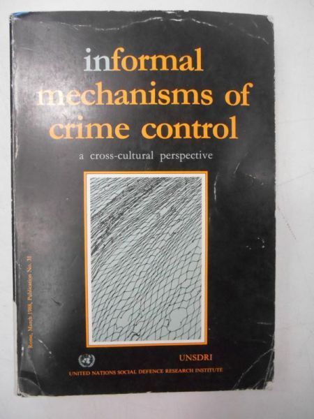 Findlay Mark Analysing - (In)Formal Mechanisms of Crime Control