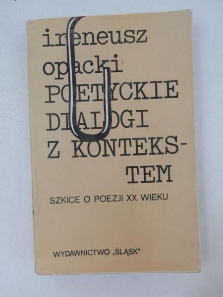 Poetyckie dialogi z kontekstem
