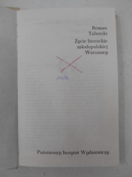 Życie literackie młodopolskiej Warszawy