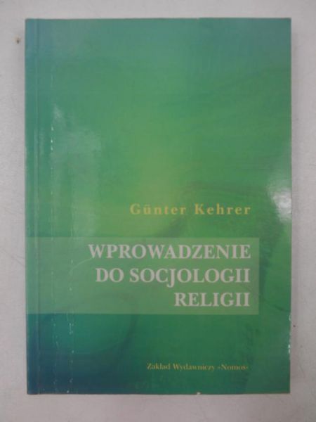 Wprowadzenie do socjologii religii