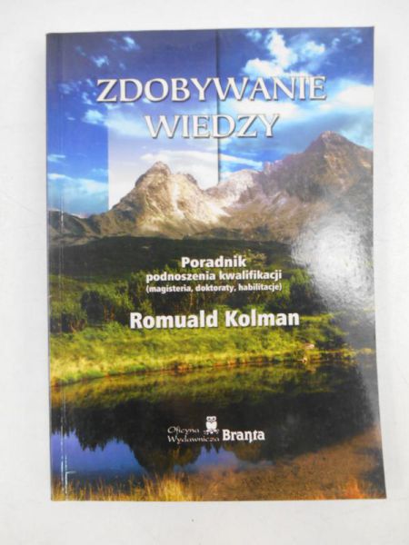 Kolman Romuald - Zdobywanie wiedzy