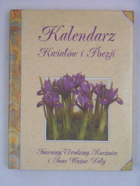 Kalendarz kwiatów i poezji